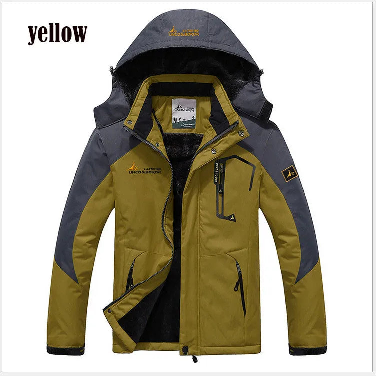 Parka Men – Windbreak, Plus Thick, Warm, Windproof Fur Coats, Military Hooded Anorak Jackets for Men, Winter Jackets