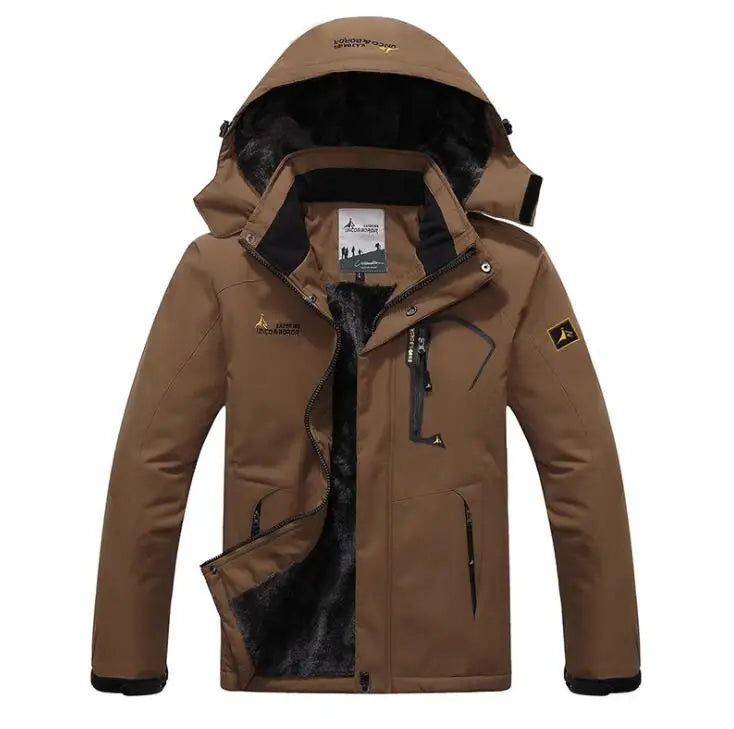 Parka Men – Windbreak, Plus Thick, Warm, Windproof Fur Coats, Military Hooded Anorak Jackets for Men, Winter Jackets