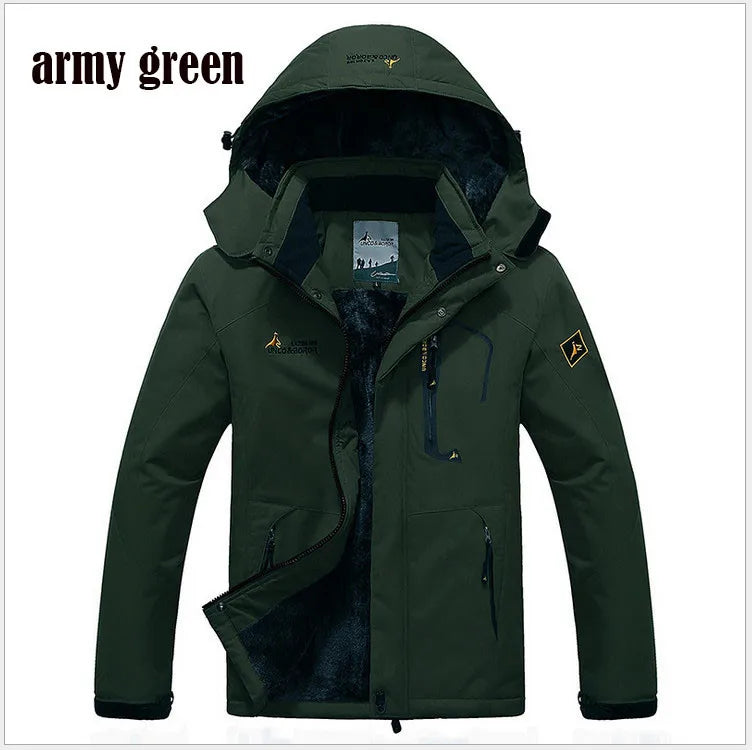Parka Men – Windbreak, Plus Thick, Warm, Windproof Fur Coats, Military Hooded Anorak Jackets for Men, Winter Jackets
