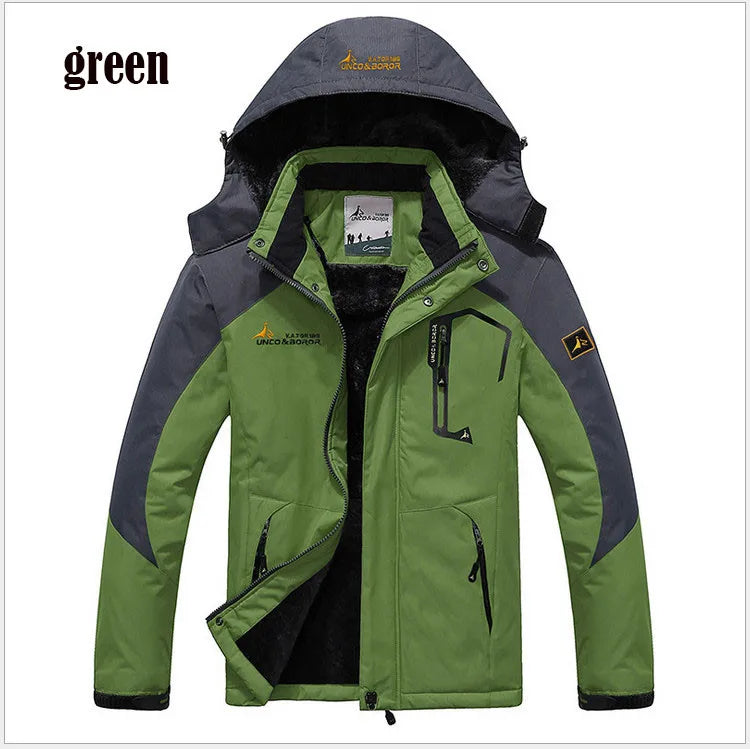 Parka Men – Windbreak, Plus Thick, Warm, Windproof Fur Coats, Military Hooded Anorak Jackets for Men, Winter Jackets