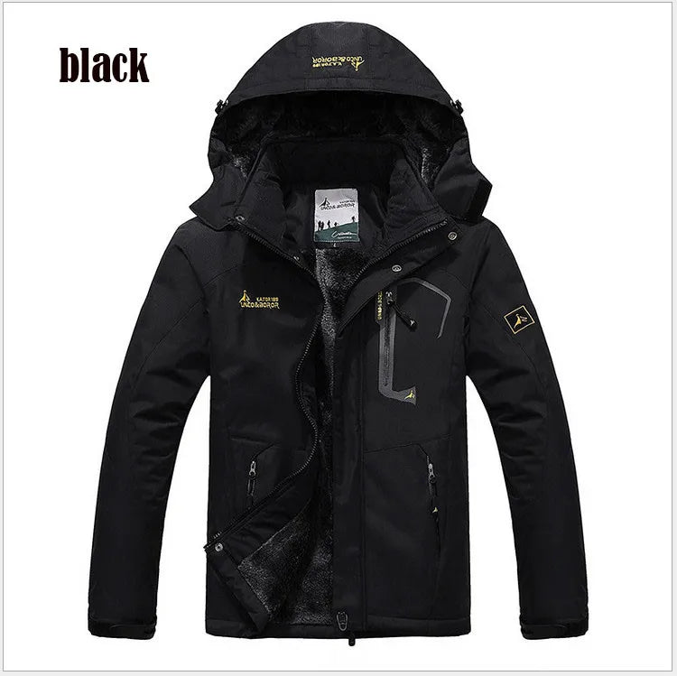 Parka Men – Windbreak, Plus Thick, Warm, Windproof Fur Coats, Military Hooded Anorak Jackets for Men, Winter Jackets