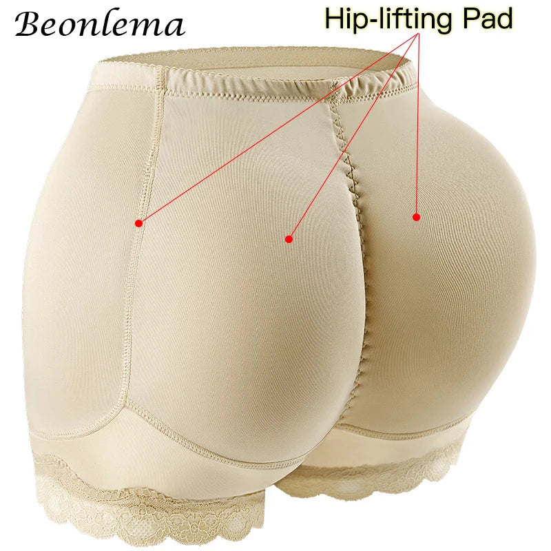 Body Shaper Underwear with Hip Pads – Sexy Big Butt Enhancer, Tummy Control, Smooth Shapewear, Fake Buttock, Plus Size
