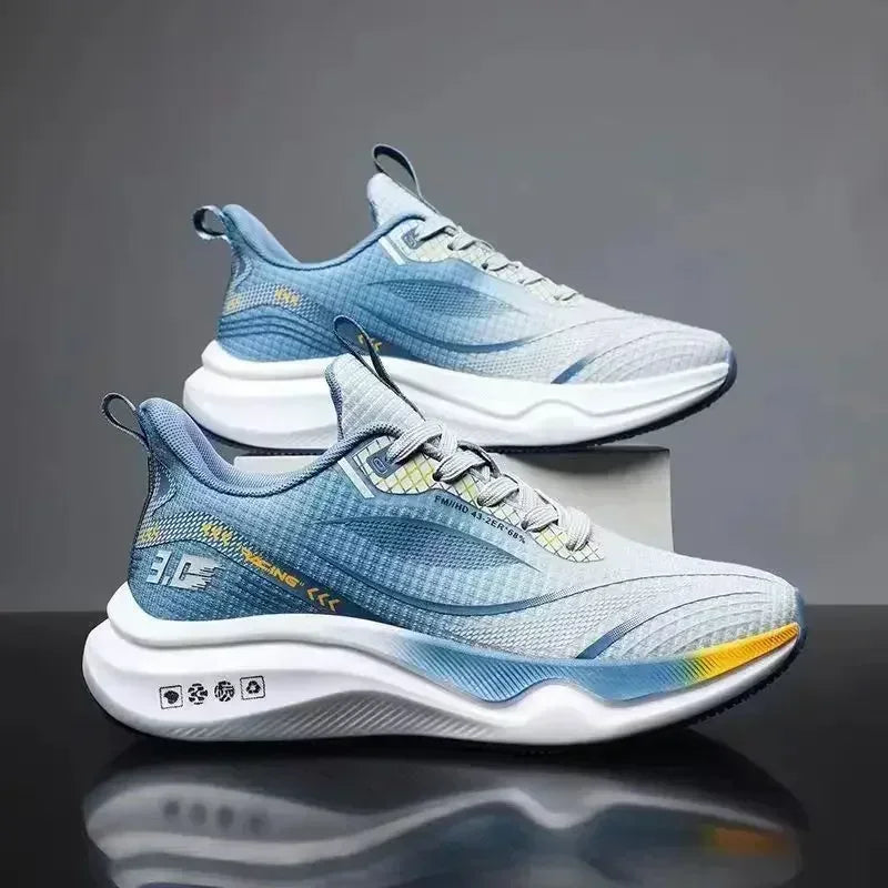 Men's Without Heel Sneakers – Big Size, Autumn, Casual Skateboarder Shoes, Summer, Sport, Top Comfort, Super Cozy