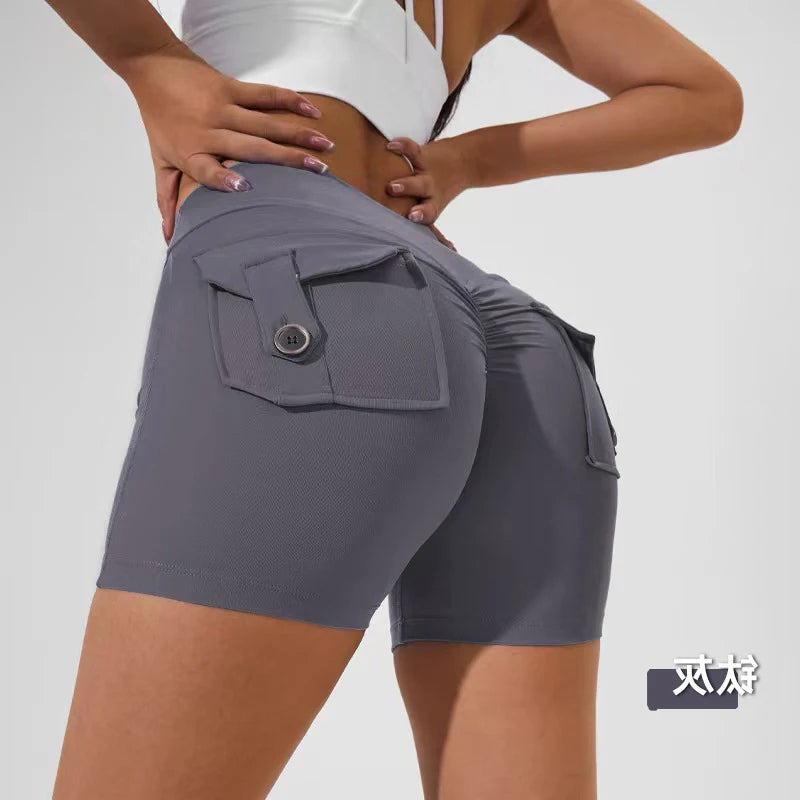 Smaller Gym Leggings – Scrunch Bum, High Waist, Yoga Pants, Shorts, Tights, Workout, Breathable, Naked Feeling, Elastic Fabric