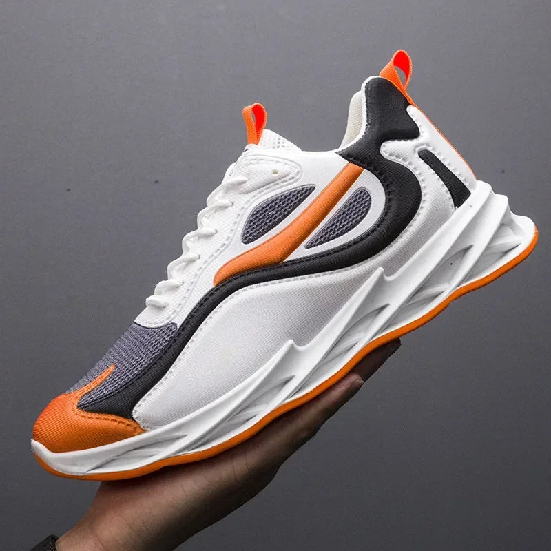 Men's Fabric Shoes – Breathable, Thick-Soled Casual, Korean Trendy Sports Shoes