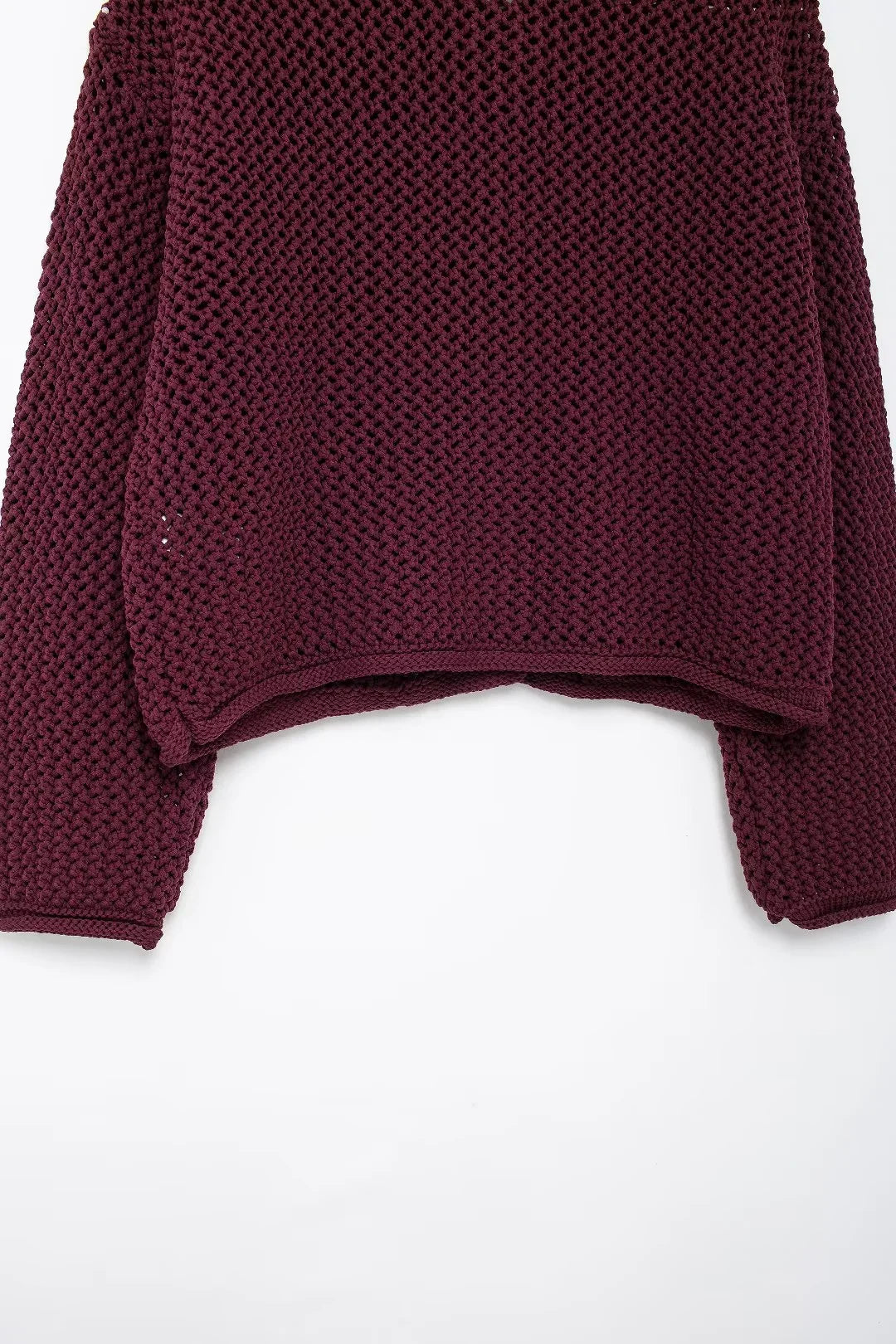 Knitted Cropped Cardigan – Women's Autumn Winter Outerwear, Long Sleeve, Button-Up Sweater