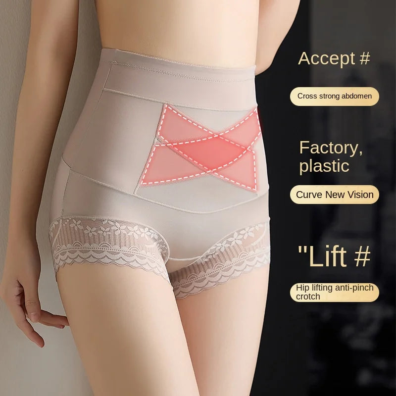 Women's High Waist Belly Shaping Pants – Postpartum, Plus Size, Slimming, Summer Wear