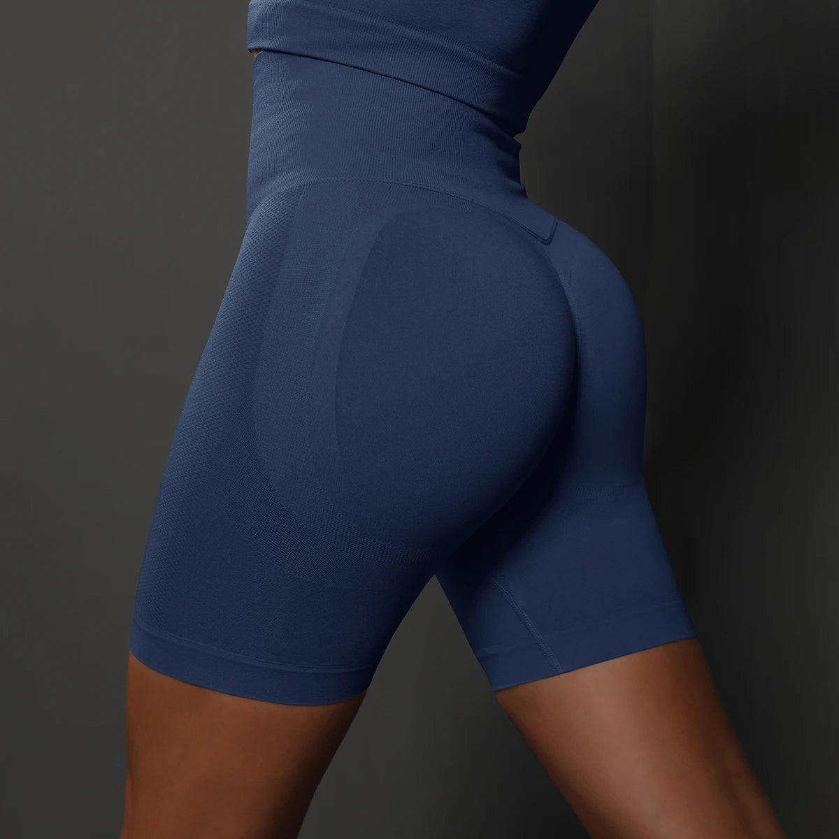 Women's Seamless Yoga Shorts – High Waist, Push-Up, Gym Workout, Fitness, Sports, Cycling Shorts