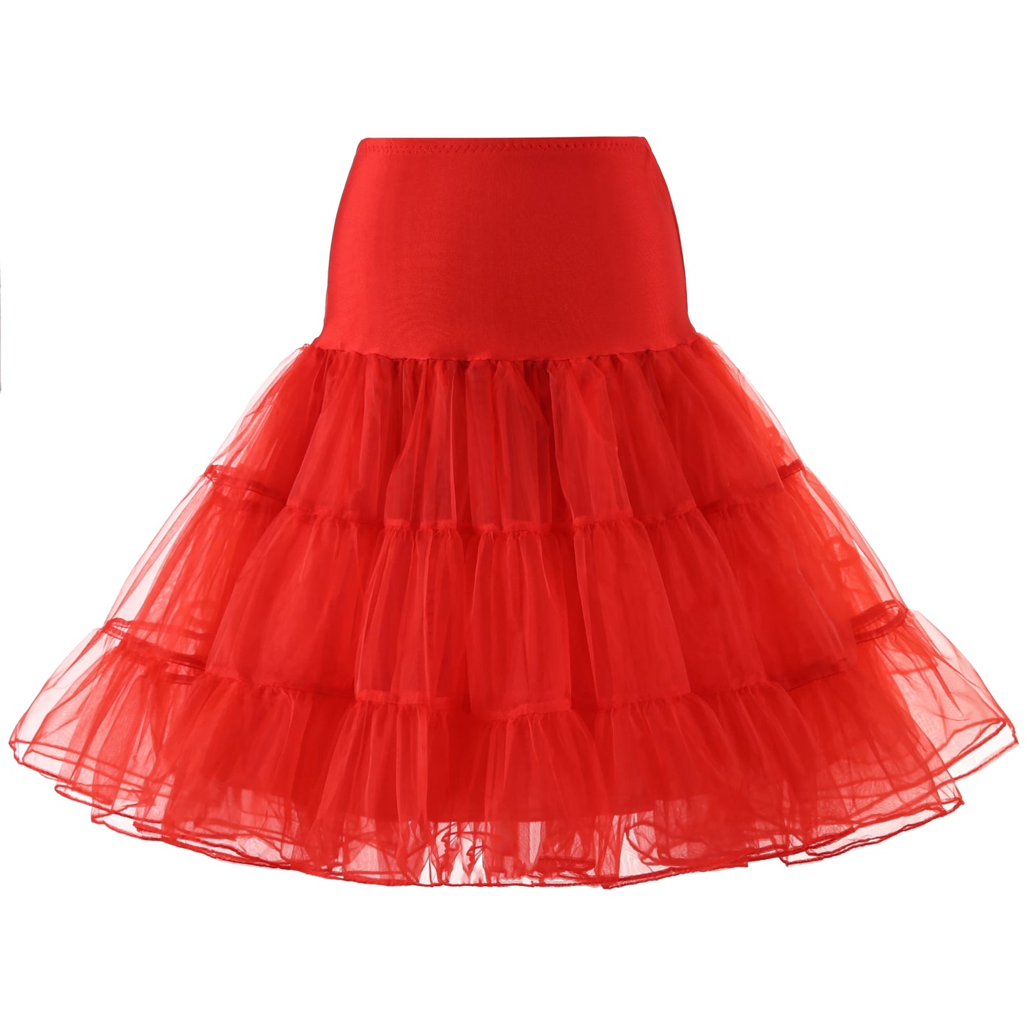 Women's 50s Vintage Tulle Petticoat – Half Slip, Tutu Underskirt