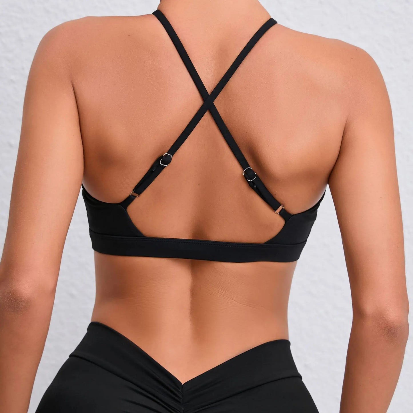 Gym Top – Women's Training Yoga Clothes, Stretch Sports Underwear, Fitness Workout Cross Yoga Bra, Sexy Sports Bra