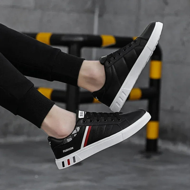 Men's Flats – Luxury Sneakers, Spring Autumn, Outdoor Sport Shoes, Fashion Vulcanized Tenis Para Hombre