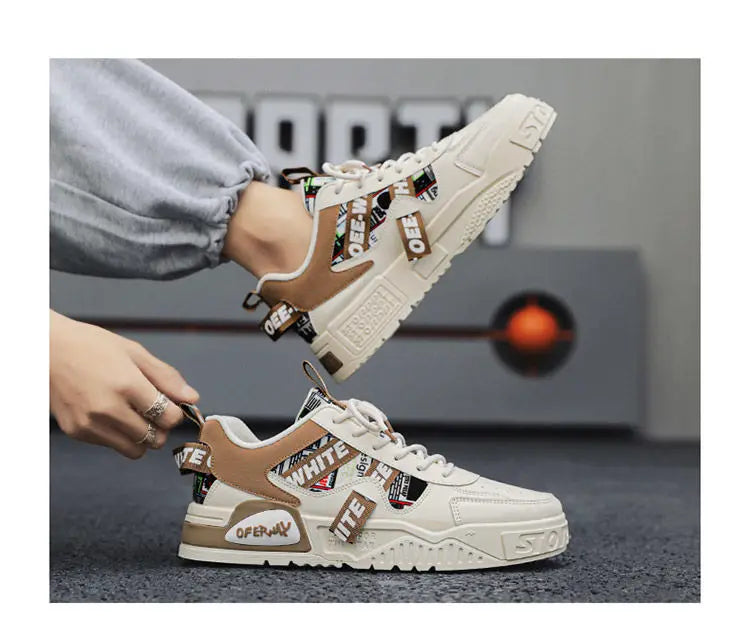 Luxury Men's Vulcanized Shoes – Summer Casual Sneaker, Outdoor Running Platform, Designer Skateboard Tenis