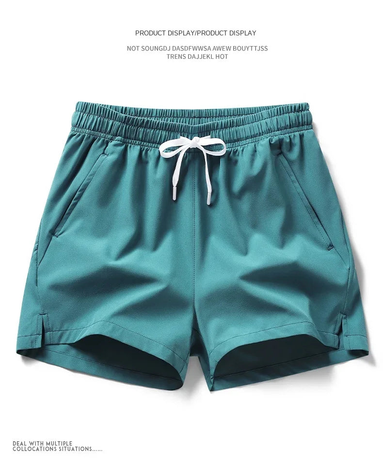Sports Shorts – Running Pants, Three-Piece Design, Men's and Women's Zippered Pockets, Couple's Summer Shorts
