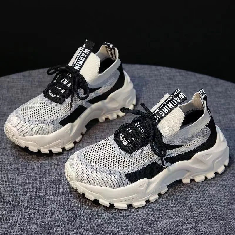 Female Shoes – All-Match Mesh Casual, Deodorant Soft Bottom, Spring & Autumn Breathable Sneakers