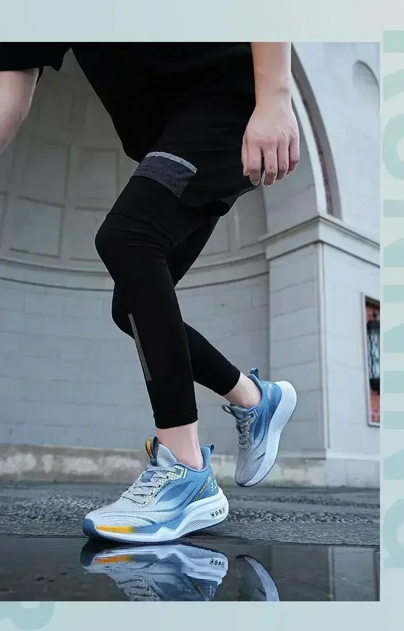 Men's Without Heel Sneakers – Big Size, Autumn, Casual Skateboarder Shoes, Summer, Sport, Top Comfort, Super Cozy