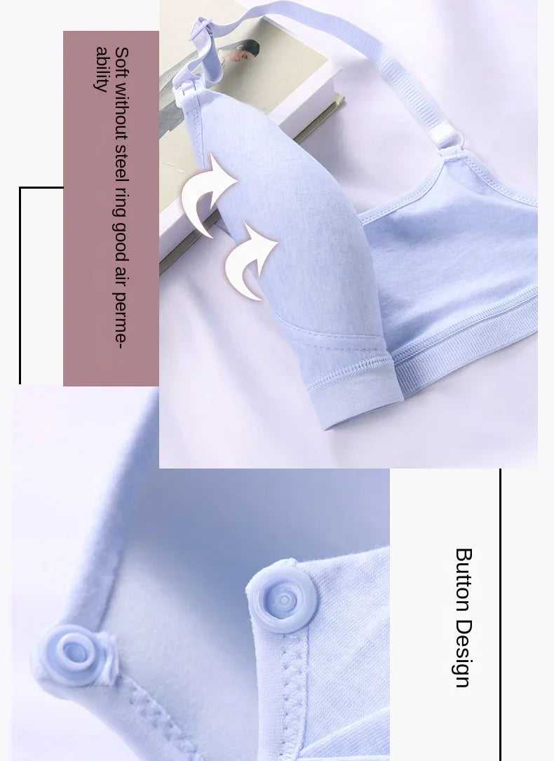 Maternity Nursing Bra – Comfortable Breastfeeding Underwear for Pregnant Women, Soutien Gorge Allaitement