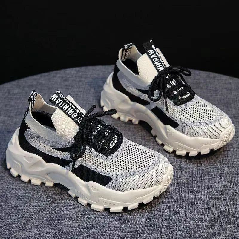 Female Shoes – All-Match Mesh Casual, Deodorant Soft Bottom, Spring & Autumn Breathable Sneakers