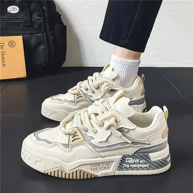 Men's Fashion Sneakers – Autumn Brand Design, Comfortable Soft-Soled Running Shoes