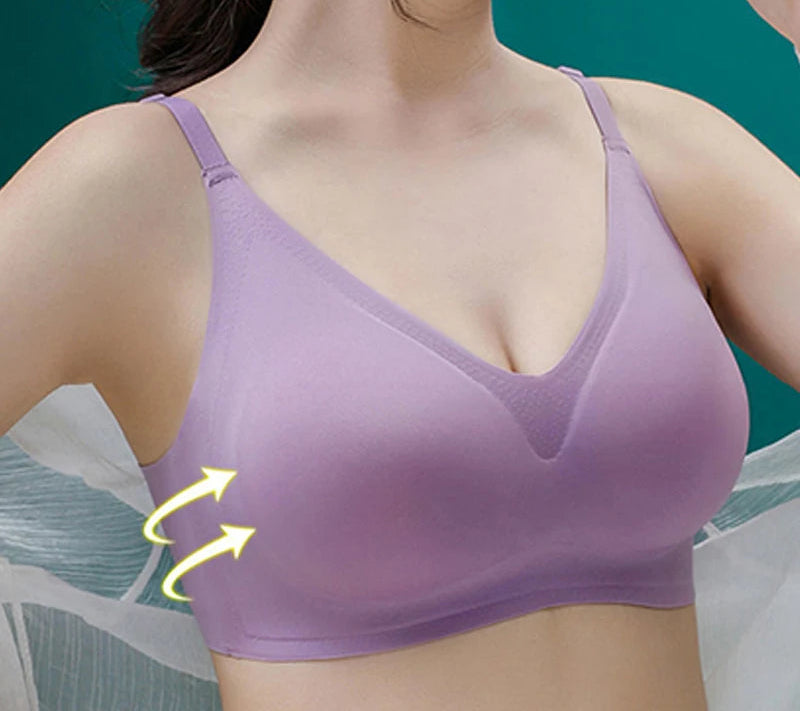 Seamless Push-Up Bra – Comfortable, Wireless, Thin, Breathable, Sexy Lingerie