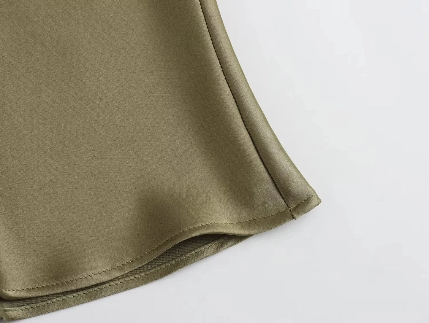 Women's Elegant Satin Skirt – Solid Color, Y2K Chic, High Waist, Slim Fit, Silk Texture, Tight Midi Skirt