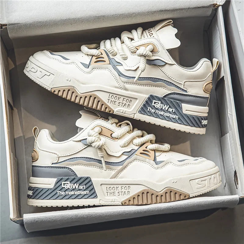 Men's Fashion Sneakers – Autumn Brand Design, Comfortable Soft-Soled Running Shoes