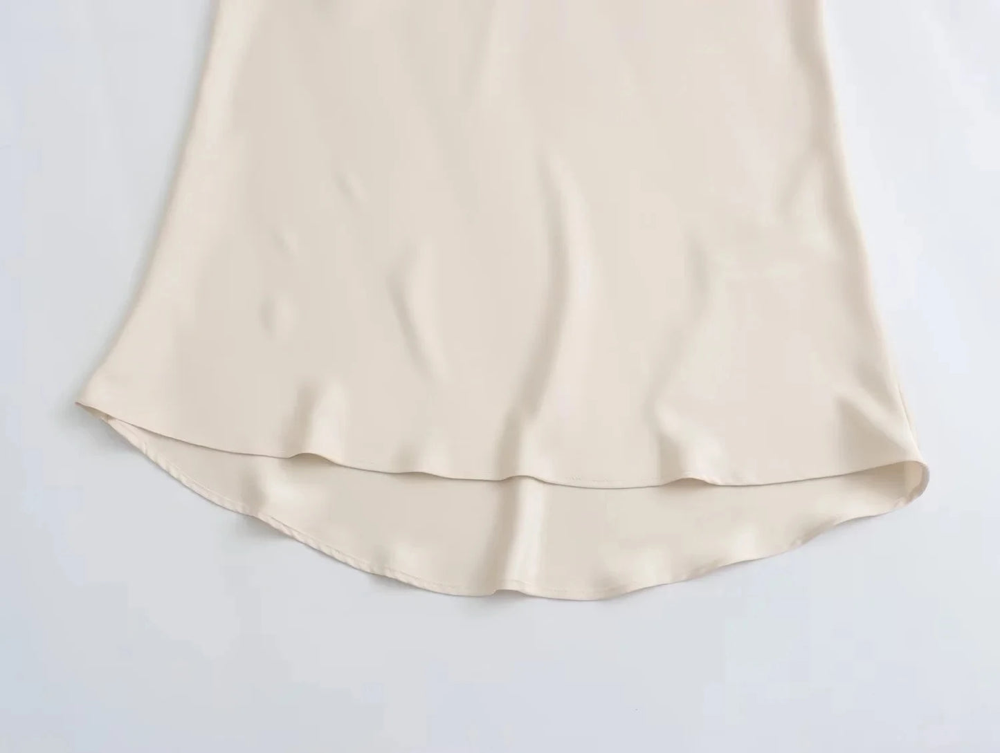 Women's Elegant Satin Skirt – Solid Color, Y2K Chic, High Waist, Slim Fit, Silk Texture, Tight Midi Skirt