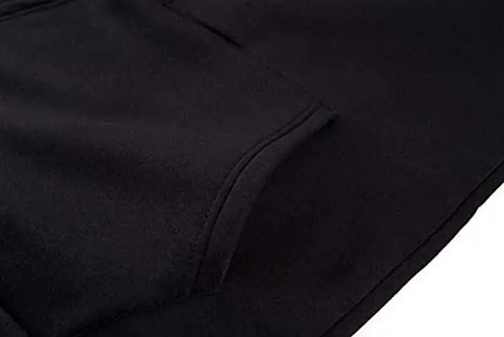 Men's Long Sleeve Zipper Hoodie – High Neck Pullover Sweatshirt, Casual Jacket Coat