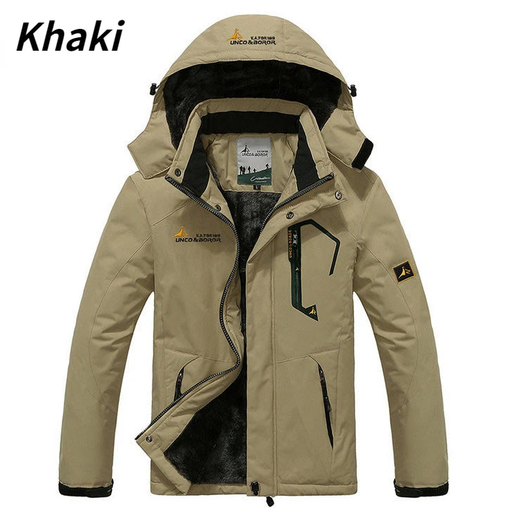 Parka Men – Windbreak, Plus Thick, Warm, Windproof Fur Coats, Military Hooded Anorak Jackets for Men, Winter Jackets