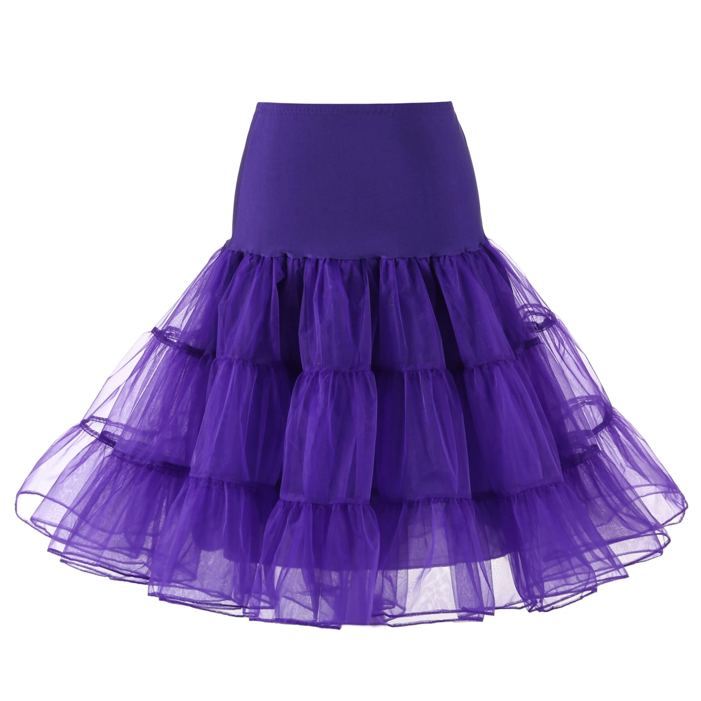Women's 50s Vintage Tulle Petticoat – Half Slip, Tutu Underskirt