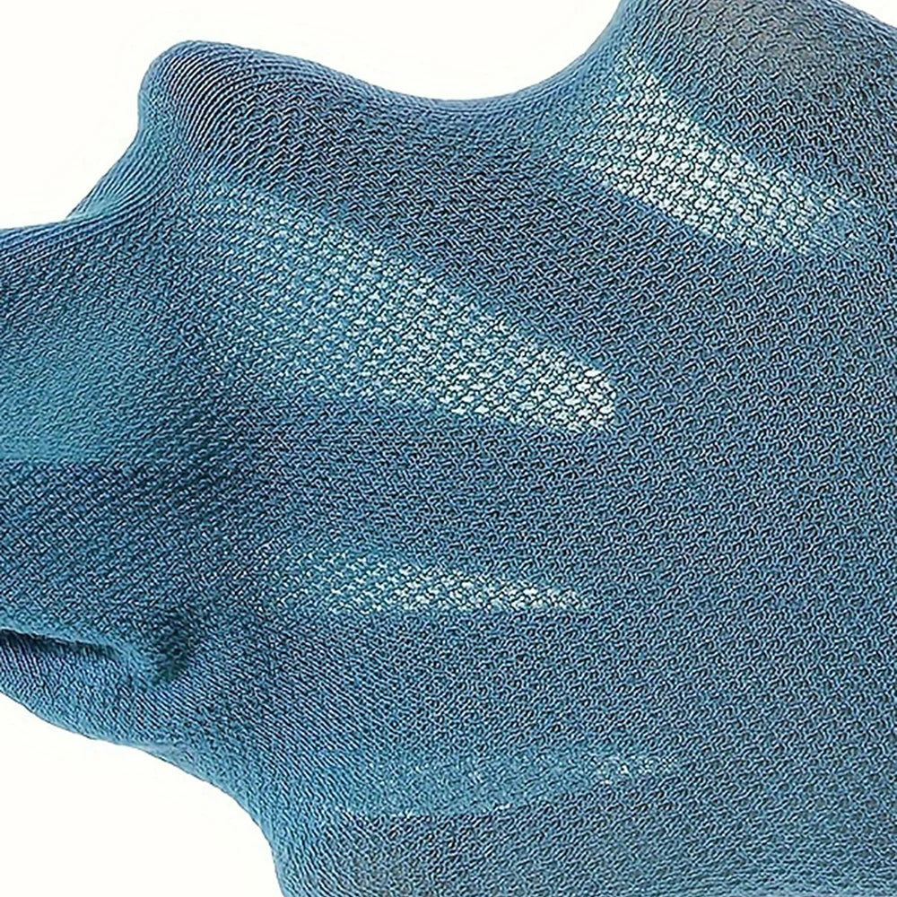 10 Pairs Men's Socks – High Quality, Women's Low Cut Round Neck, Ankle Socks, Sports Mesh, Breathable, Summer Autumn Boat Socks