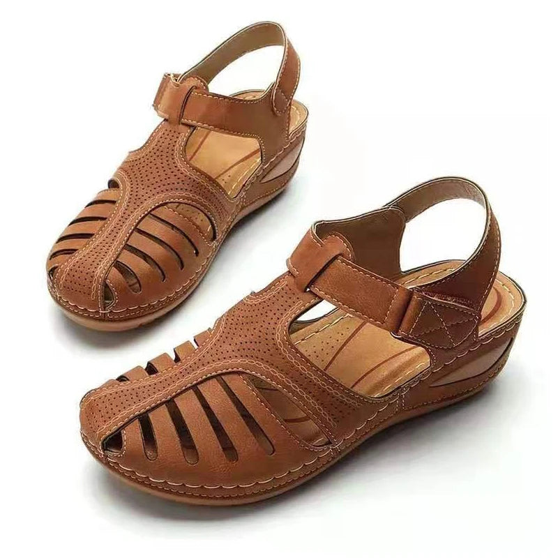 Premium Orthopedic Sandals - Bunion Corrector Flats, Casual Soft Sole Beach Wedge, Vulcanized Shoes, New Women's Collection