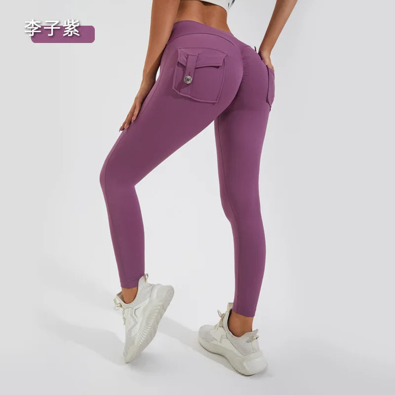 Smaller Gym Leggings – Scrunch Bum, High Waist, Yoga Pants, Shorts, Tights, Workout, Breathable, Naked Feeling, Elastic Fabric