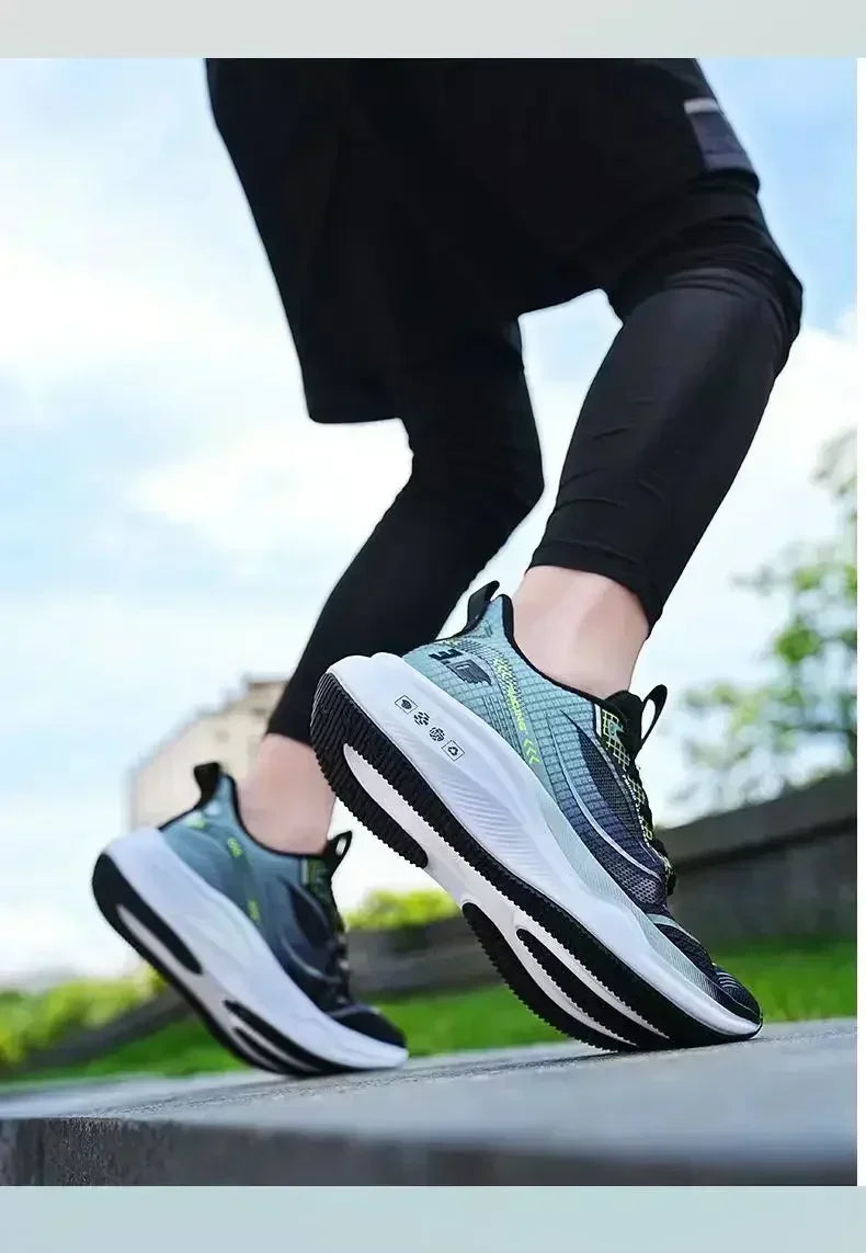 Men's Without Heel Sneakers – Big Size, Autumn, Casual Skateboarder Shoes, Summer, Sport, Top Comfort, Super Cozy