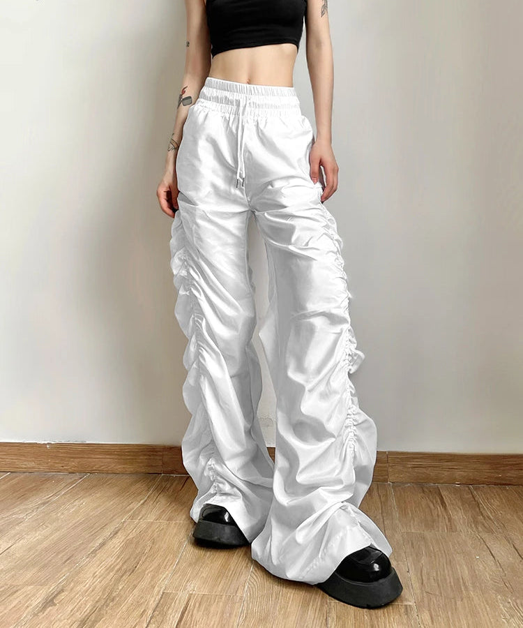 Fashion Trend Lantern Pants – Avant-Garde, Cool, All-Match, Casual, Loose Fit, High Waist, Wide Leg
