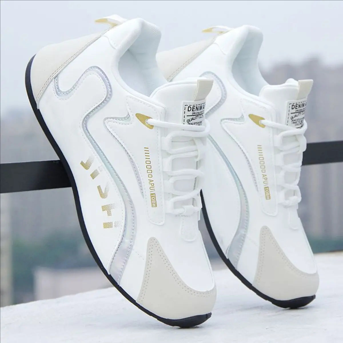 Men's Waterproof and Anti-Slip Leather Shoes – High-End Travel, Trendy, Versatile, Autumn Sports Shoes