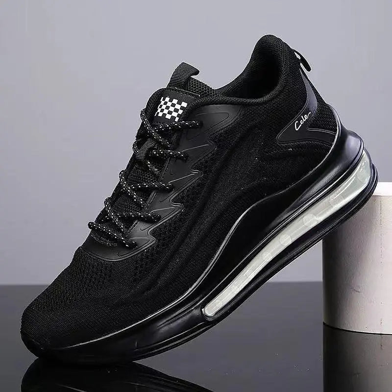 Men's Running Shoes – Soft-soled, Mesh, Breathable, Casual Sports, Coconut Trendy Shoes