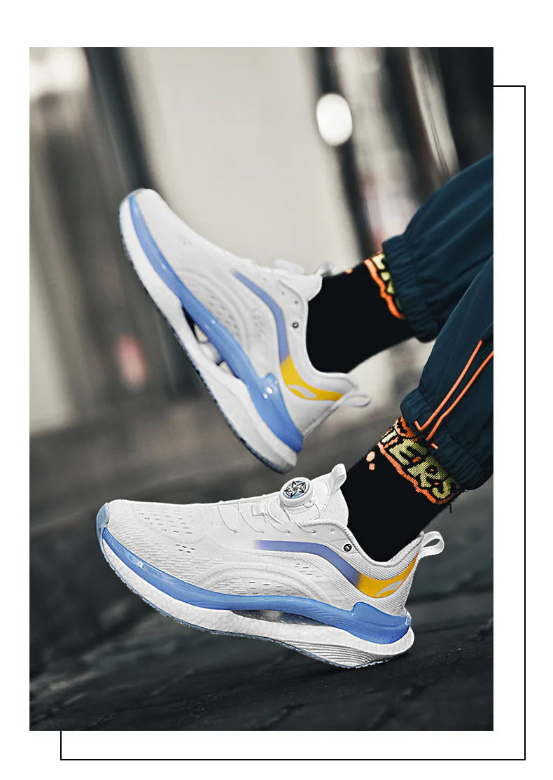Men’s Casual Sneakers – Luxury Trainer Shoes, Breathable, Fashion Running Shoes for Men & Women