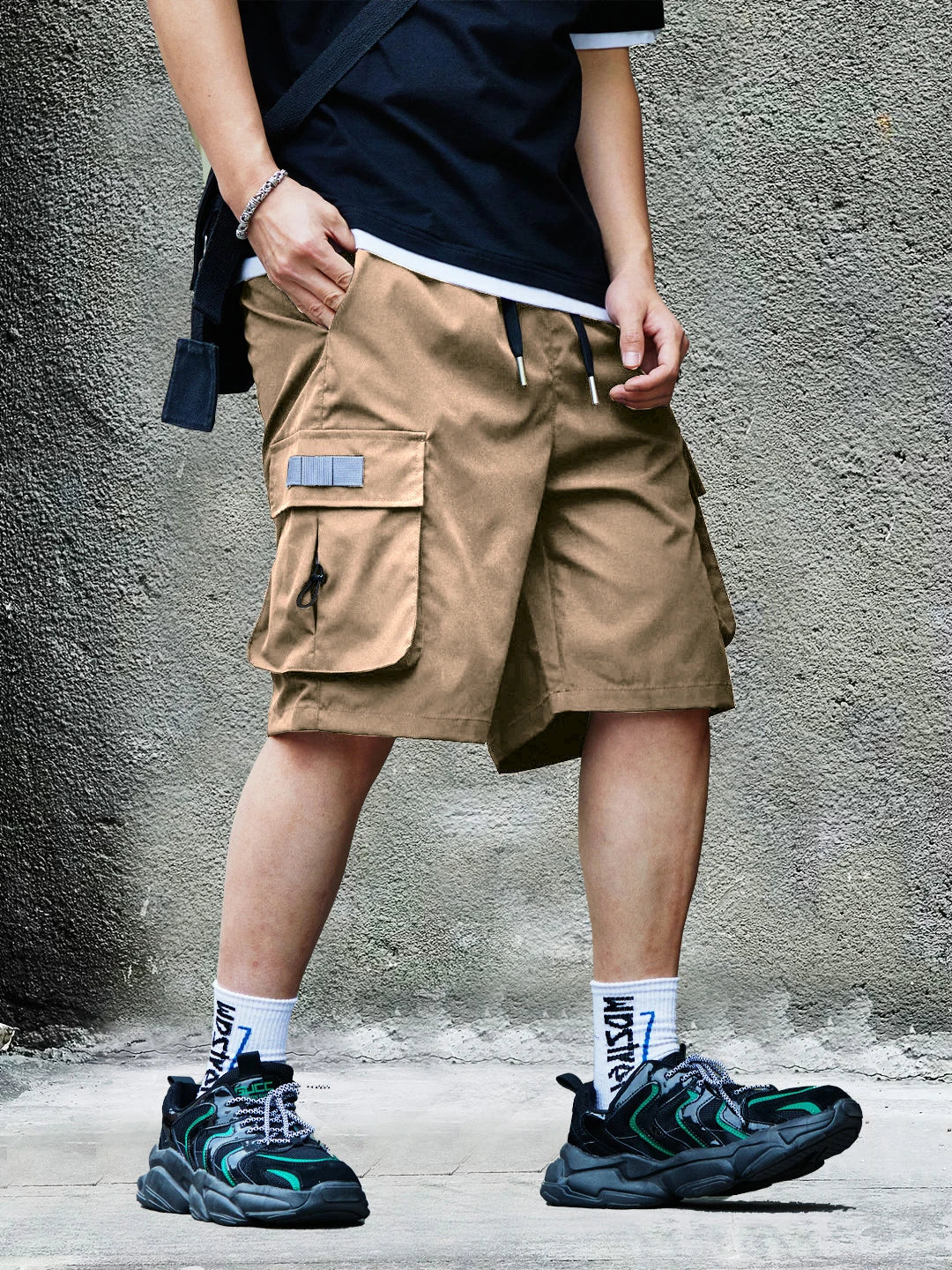 Men's Cargo Shorts – Outdoor Travel, Casual Sports, Large Pockets, Durable and Comfortable Fabric, Lightweight for Outings