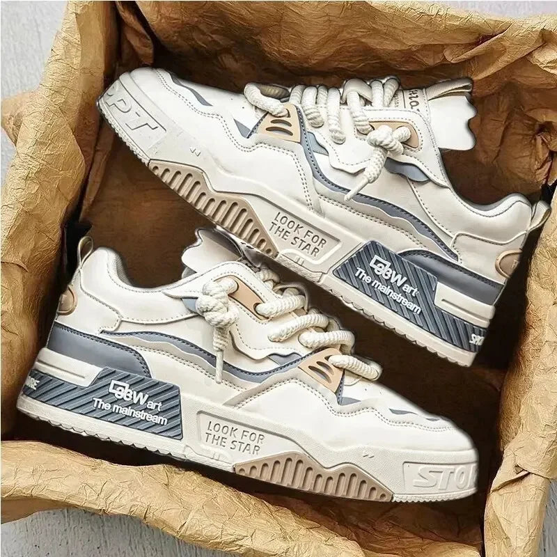 Men's Fashion Sneakers – Autumn Brand Design, Comfortable Soft-Soled Running Shoes