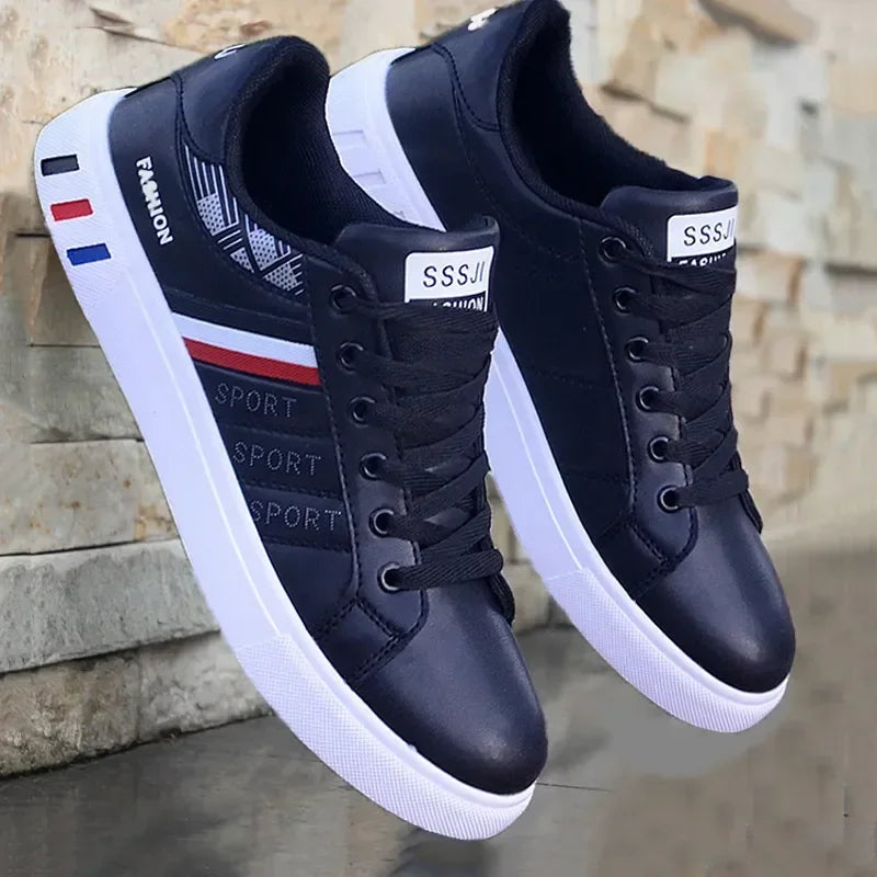 Men's Flats – Luxury Sneakers, Spring Autumn, Outdoor Sport Shoes, Fashion Vulcanized Tenis Para Hombre