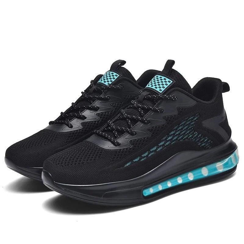 Men's Running Shoes – Soft-soled, Mesh, Breathable, Casual Sports, Coconut Trendy Shoes