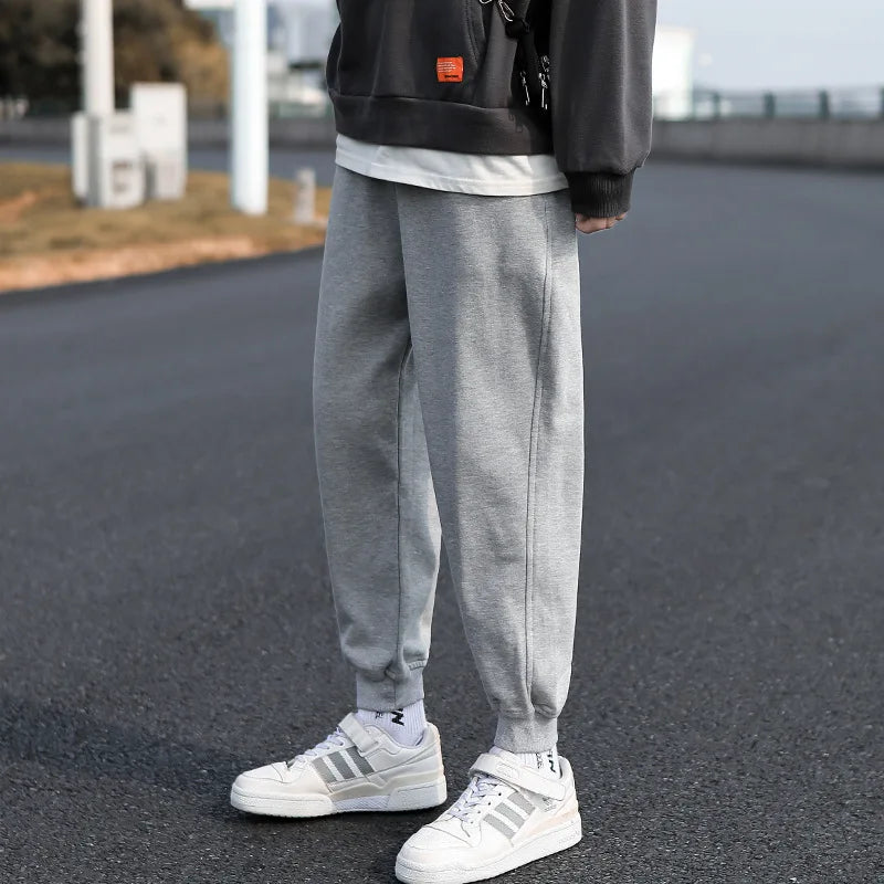 Trendy Solid Color Cargo Pants – Multi Flap Pockets, Loose Fit, Casual Outdoor and Workwear, Oversized Style