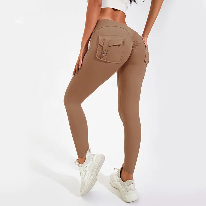 Smaller Gym Leggings – Scrunch Bum, High Waist, Yoga Pants, Shorts, Tights, Workout, Breathable, Naked Feeling, Elastic Fabric