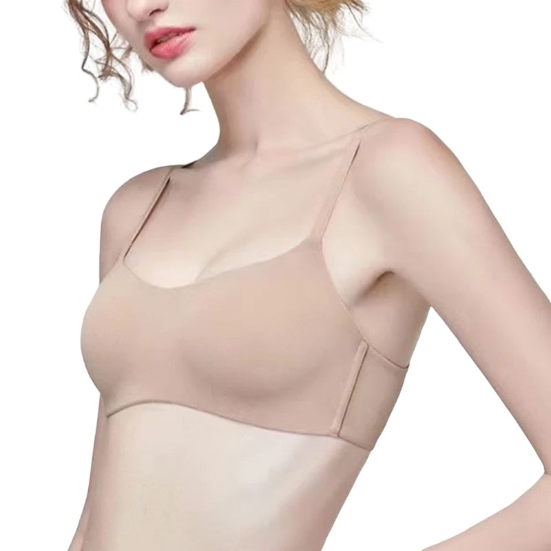 2PCS Set Non-Wire Bras – Seamless Underwear, Small Breast Cups, Tube Tops, Sexy Lingerie, Comfortable Female Bralette