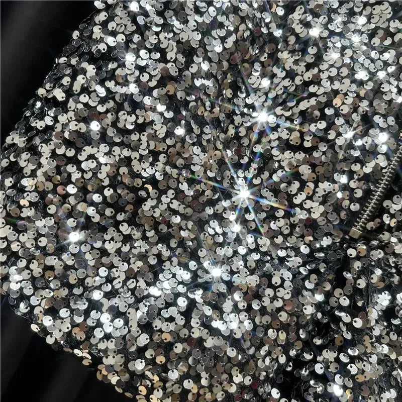 Velvet Shorts – Sequined, Shiny, Versatile, Clubwear, Hot Pants, High Street Fashion