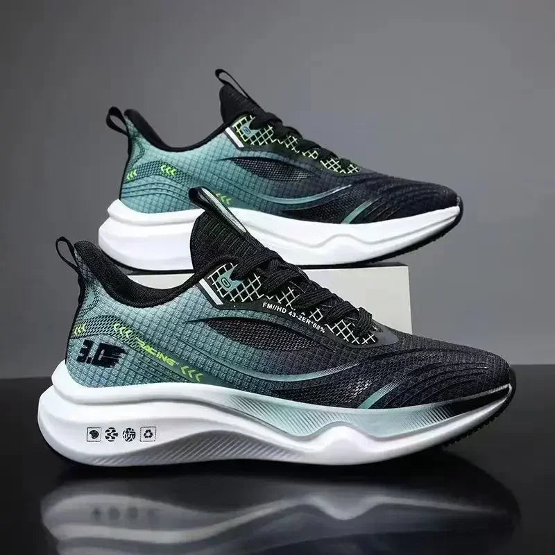 Men's Without Heel Sneakers – Big Size, Autumn, Casual Skateboarder Shoes, Summer, Sport, Top Comfort, Super Cozy