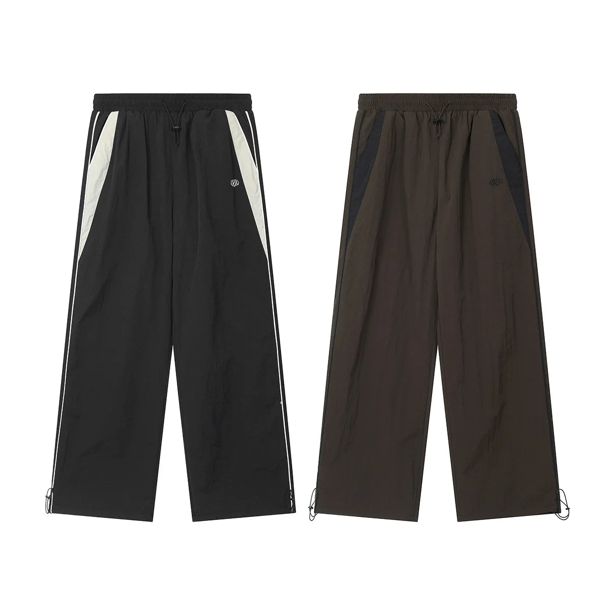 Y2K Vintage Loose Pants – Casual Streetwear, Hip Hop Style, Baggy Fit, High Waist, Wide Leg, Solid Joggers
