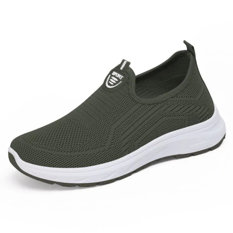 Sneaker Loafers - Tennis Femimino Ladies Slip-On, Breathable Sports Shoes, Designer Barefoot Ballet Flats for Women