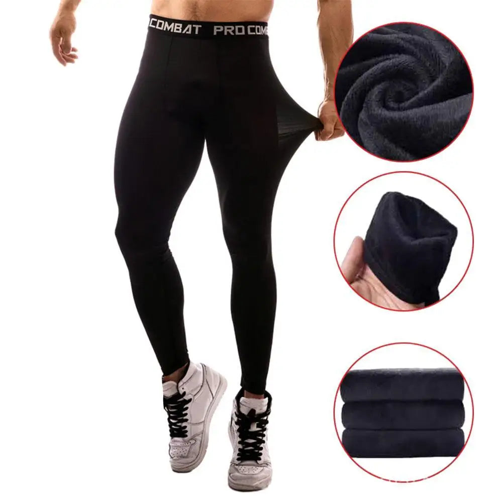 Men's Compression Pants – Tights Leggings for Running, Training, Sport, Fitness, Quick-Dry, Fit Joggings, Workout Trousers