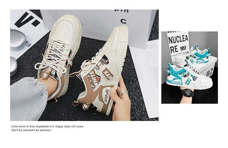 Luxury Men's Vulcanized Shoes – Summer Casual Sneaker, Outdoor Running Platform, Designer Skateboard Tenis